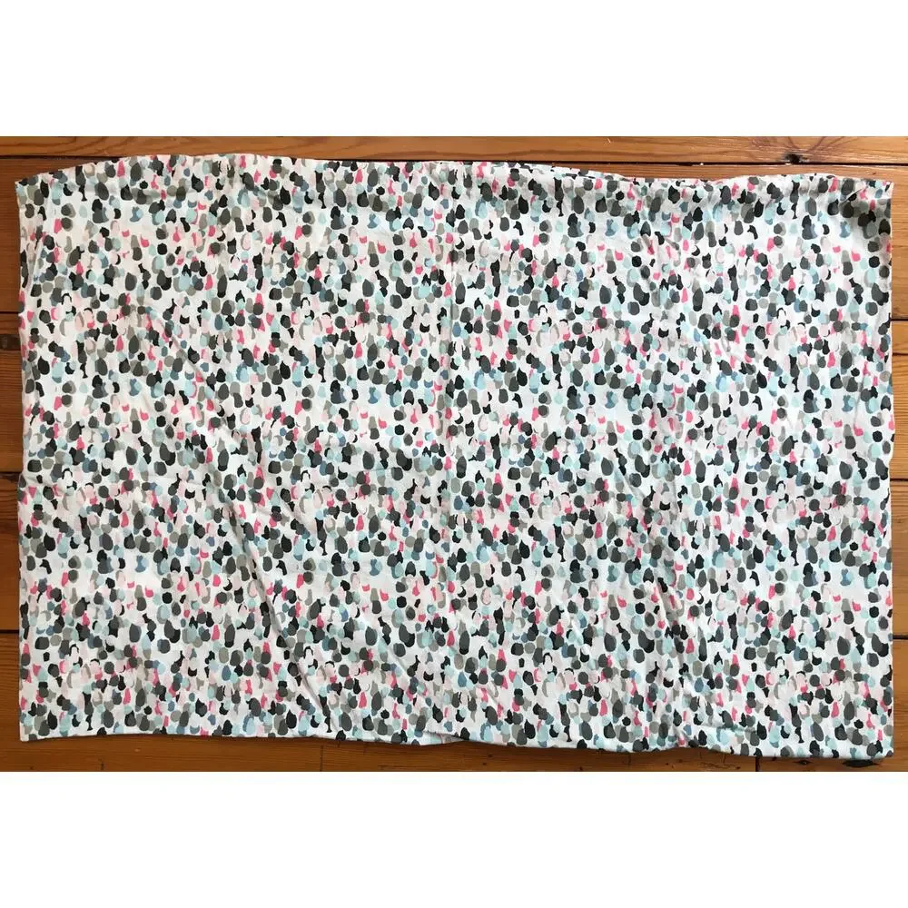 Set Pair 2 IKEA Smastarr Multicolor Pastel Queen Standard Pillow Cases Covers